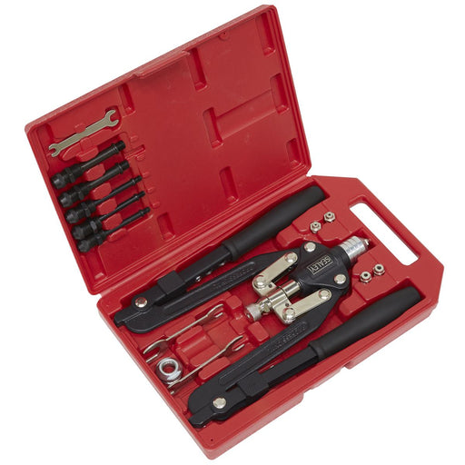 Sealey Rivet & Threaded Nut Rivet Kit AK39602 Sealey - Town Tools 