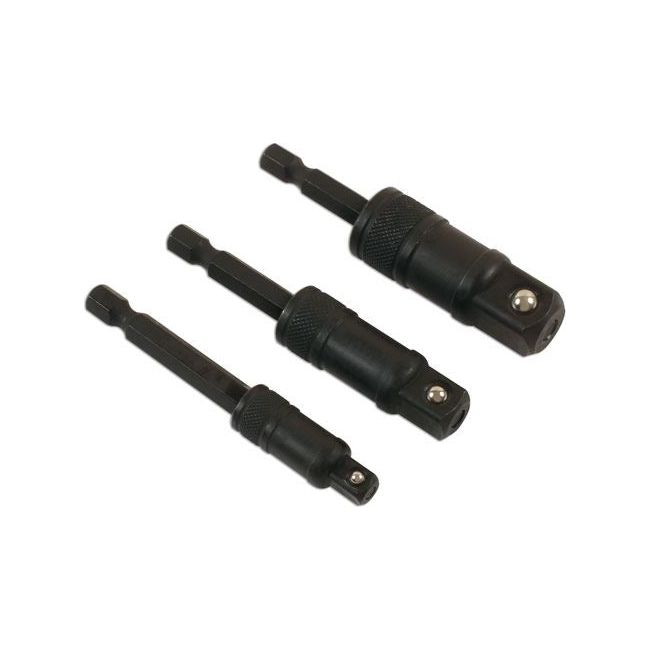 Laser Impact Quick Locking Socket Adaptor Set 75mm 3pc 7778