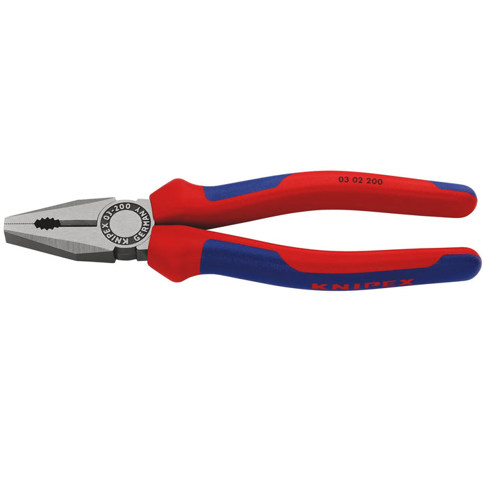 KNIPEX 03 02 200 SBE Combination Pliers, 200mm - 03 02 200 SB