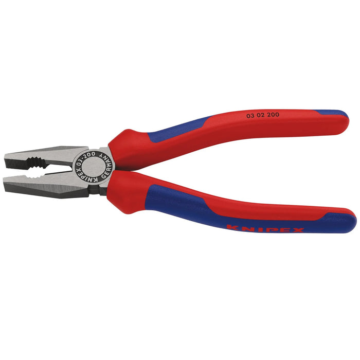 KNIPEX 03 02 200 SBE Combination Pliers, 200mm - 03 02 200 SB