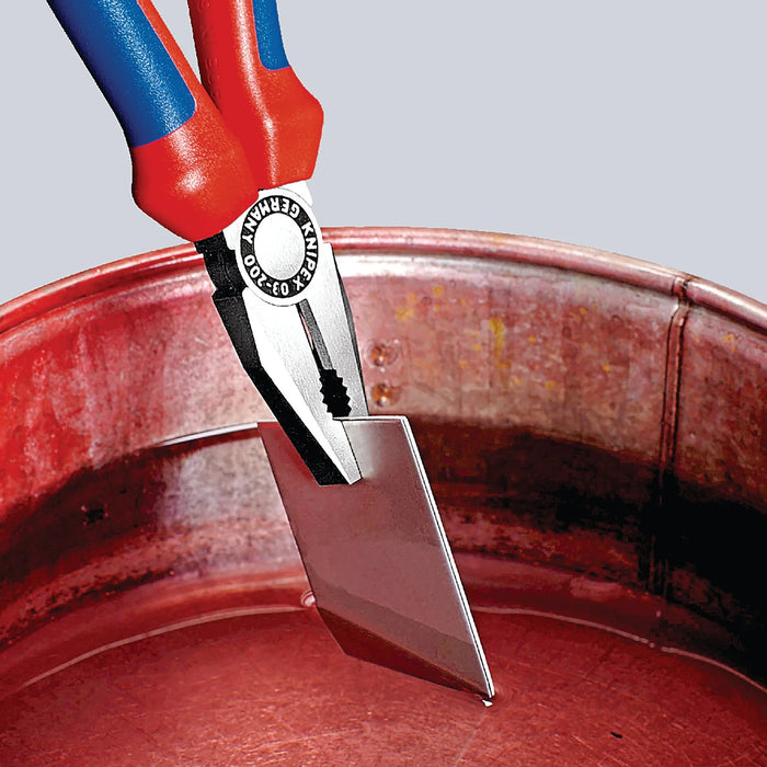 KNIPEX 03 02 200 SBE Combination Pliers, 200mm - 03 02 200 SB