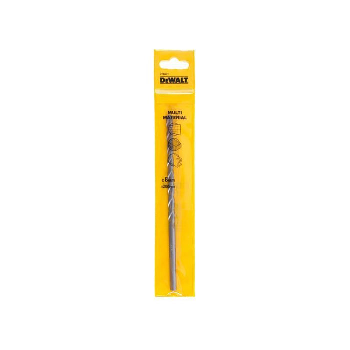 Dewalt Power Tools Multi-Material Drill Bit 8.0mm OL:200mm WL:170mm DeWALT Power Tools - Town Tools