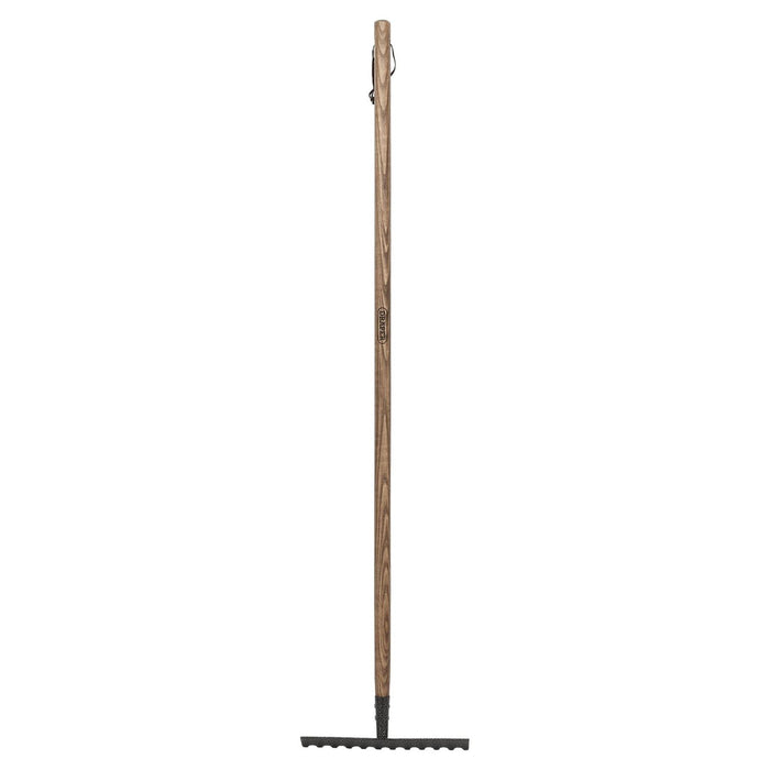 Draper Carbon Steel Garden Rake with Ash Handle 14306 Draper - Town Tools 