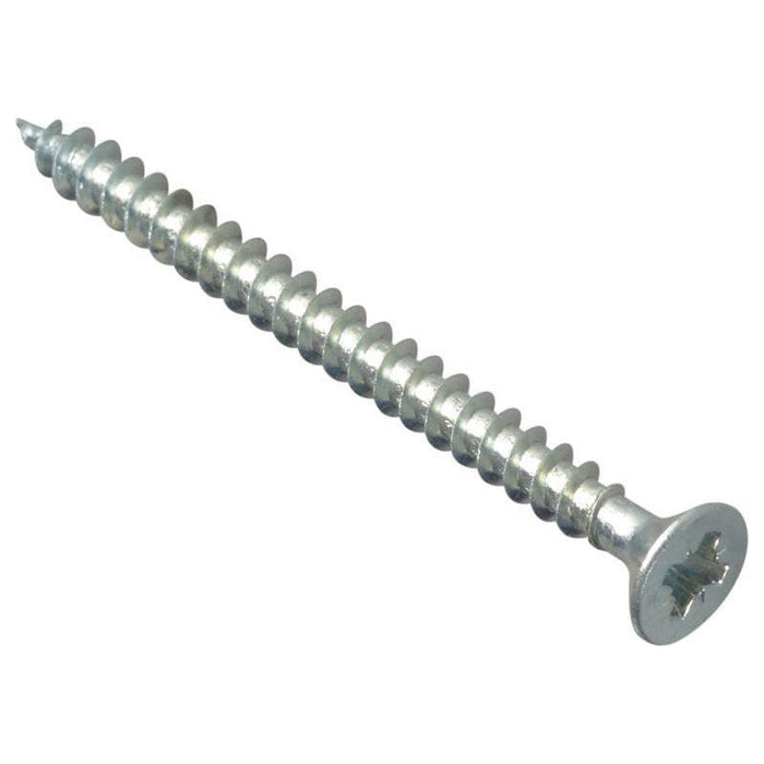 Forgefix Multi-Purpose Pozi Compatible Screw CSK ST ZP 4 x 50mm Box 200 ForgeFix - Town Tools