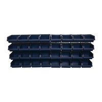 Raaco Bin Wall Panel with 32 Bins