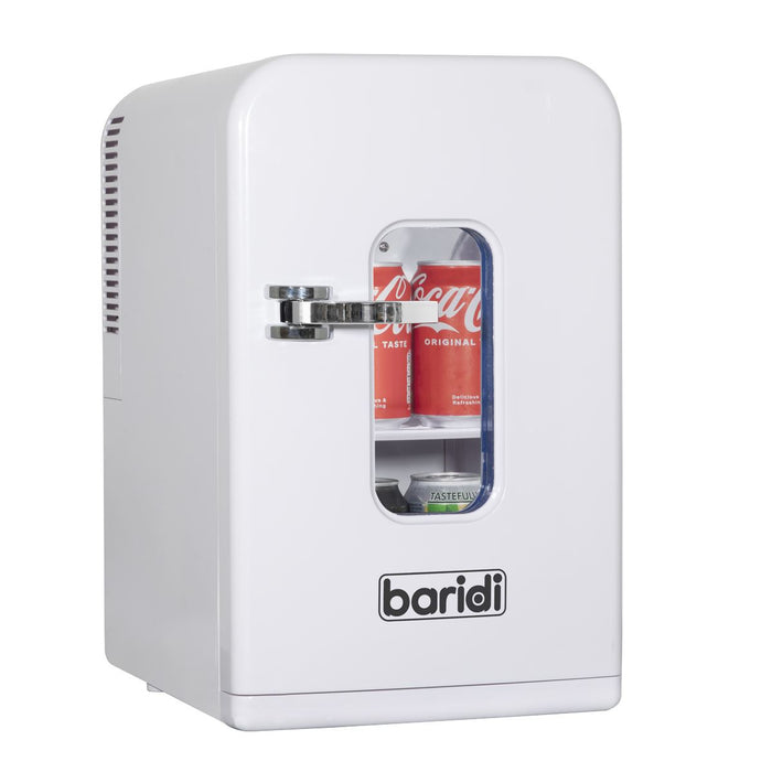 Baridi 15L Mini Fridge Cooler/Warmer 12V/230V - White Baridi - Town Tools 