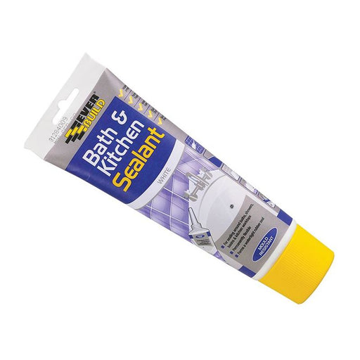 Everbuild Sika Bath & Kitchen Seal White Easi Squeeze 200ml Everbuild Sika - Town Tools