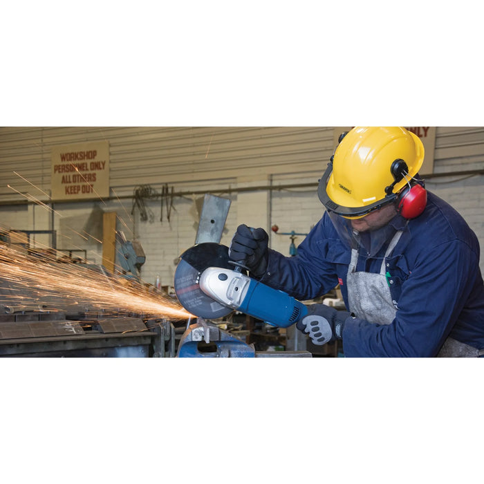 Draper Safety Helmet with Ear Muffs and Visor - SHEMV