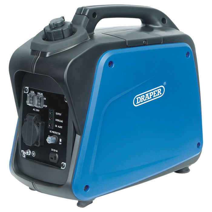 Draper Petrol Inverter Generator, 1000W 95196 Draper - Town Tools 