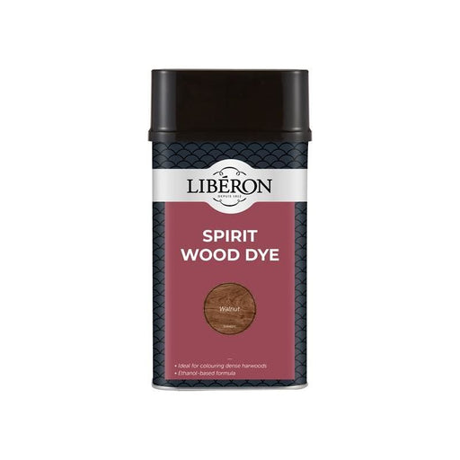 Liberon Spirit Wood Dye Walnut 1 litre Liberon - Town Tools