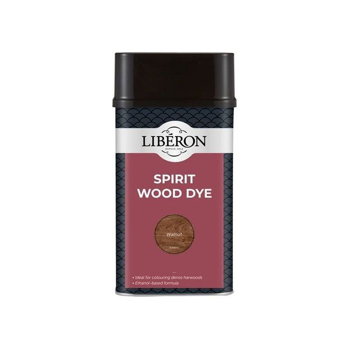 Liberon Spirit Wood Dye Walnut 1 litre Liberon - Town Tools