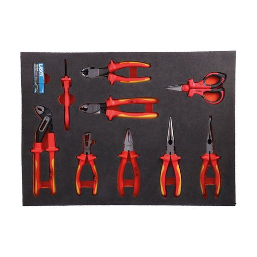 Laser Insulated Pliers Set in Foam Inlay 8485 Laser - Town Tools 