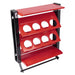 Sealey APSCR8 Spray Can Storage Rack with 8 Can Holders Sealey - Town Tools