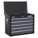 Sealey Tool Chest Combination 16 Drawer with Ball-Bearing Slides Black/Grey Sealey - Town Tools 