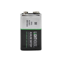 Lighthouse 9V LR61 Alkaline Battery 1100 mAh (Single Pack)
