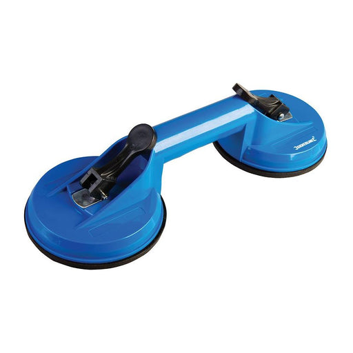 Silverline Double Suction Pad 70kg Silverline - Town Tools 