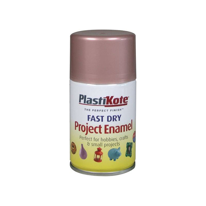 Plastikote Fast Dry Enamel Aerosol Rose Gold 100ml PlastiKote - Town Tools