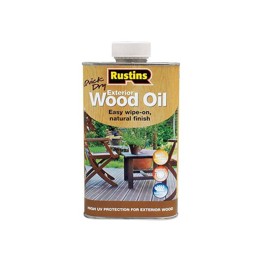 Rustins Exterior Wood Oil 500ml Rustins - Town Tools