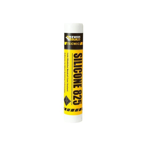 Everbuild Sika Tecnic Silicone 825 Sealant Brown 380ml Everbuild Sika - Town Tools