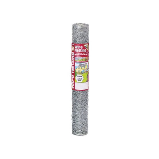 Gardman Galvanised Wire Netting 50mm² Hexagon, 10 x 0.9m Gardman - Town Tools