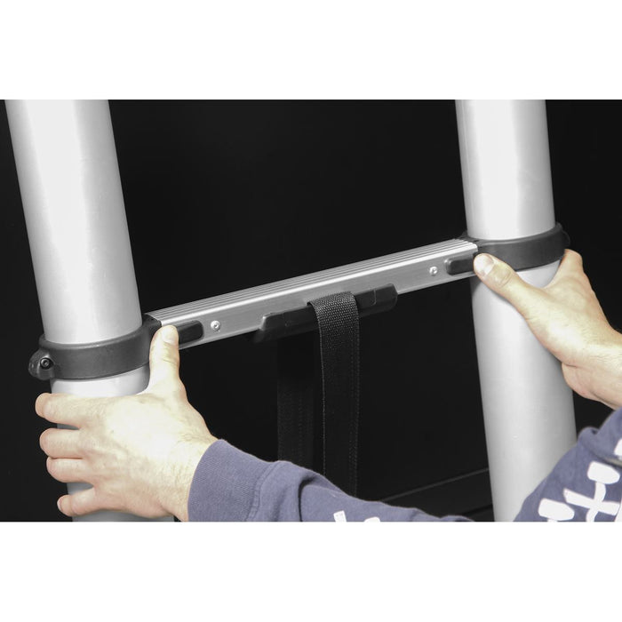 Sealey Aluminium Telescopic Ladder 13-Tread EN 131 ATL13 Sealey - Town Tools 