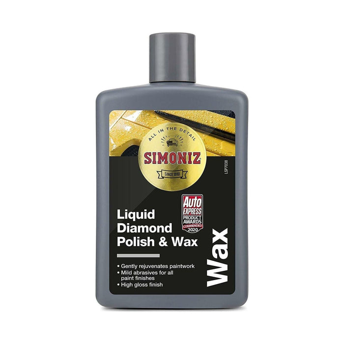 Simoniz Carnauba Long Lasting Shine Diamond Wax Scratch Remover Polish 500ml Simoniz - Town Tools 