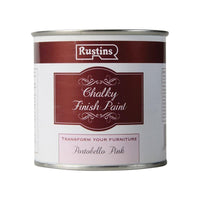 Rustins Chalky Finish Paint Portobello Pink 250ml