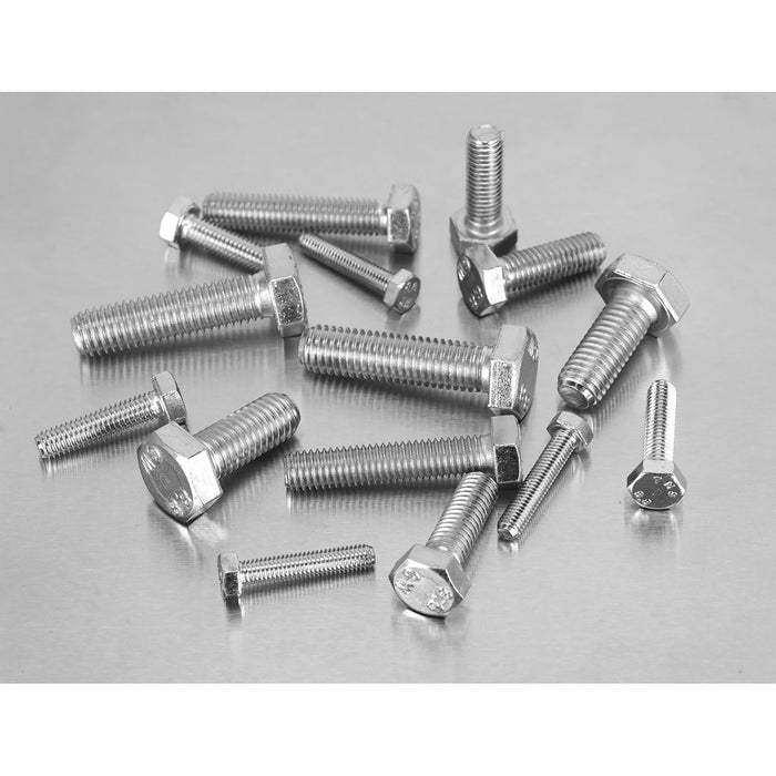 Sealey Stainless Steel Setscrew Assortment M5-M10 150pc AB078SS Sealey - Town Tools 