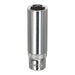 Sealey WallDrive Socket 11mm Deep 1/4"Sq Drive Fully Polished SP1411D Sealey - Town Tools 