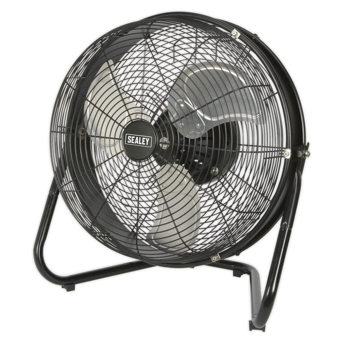 Sealey Industrial High Velocity Floor Fan with Internal Oscillation 18" HVF18IS Sealey - Town Tools 