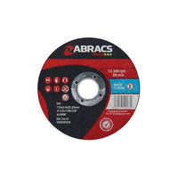 Connect Abracs Flat Cutting Discs 115mm x 3.0mm 10pc 32056