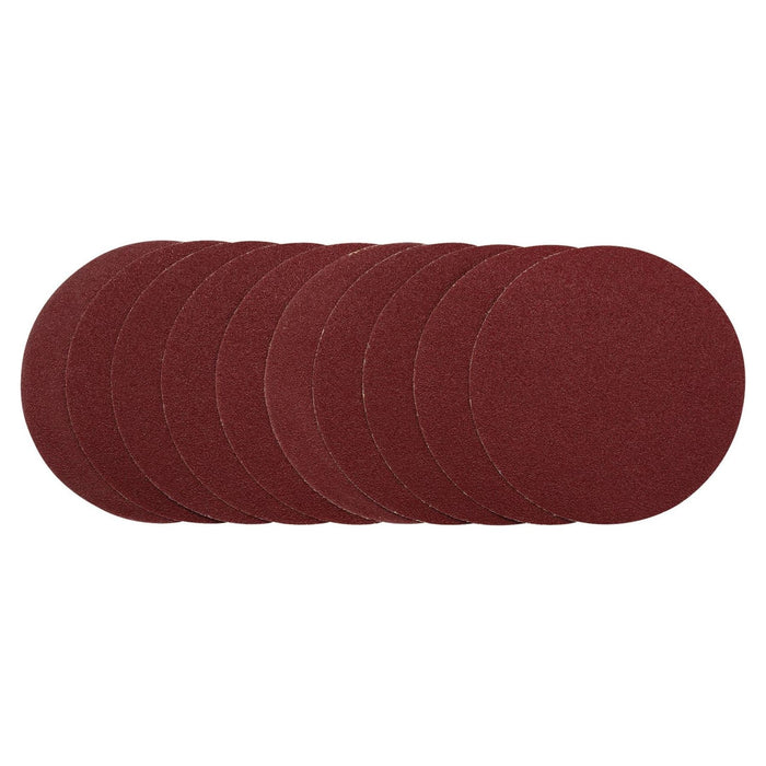 Draper Sanding Discs, 200mm, 40 Grit (Pack of 10) 10229 Draper - Town Tools 