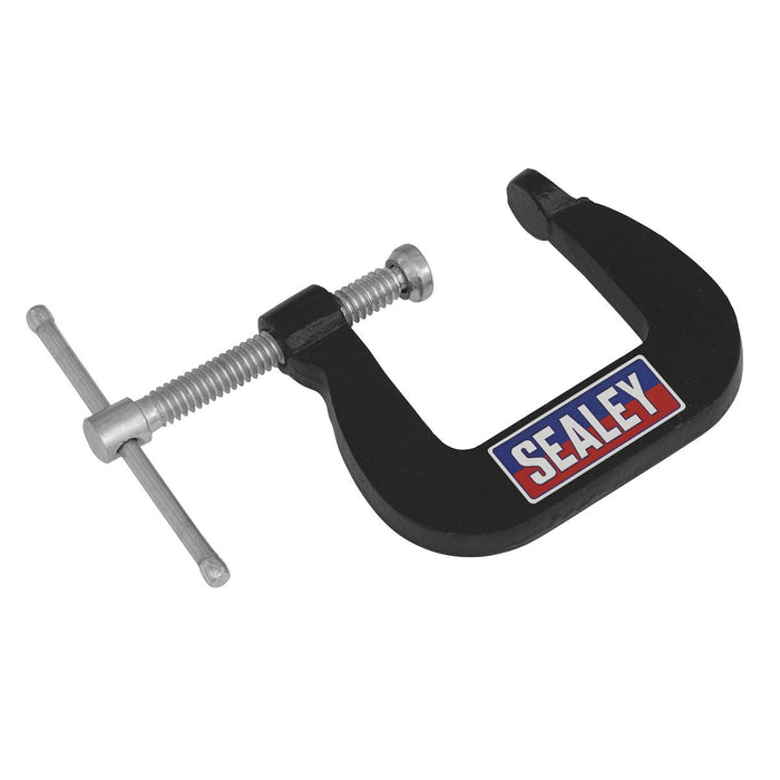 Sealey Junior C-Clamp Set 28mm x 28mm 8pc GCC05 Sealey - Town Tools 