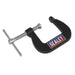 Sealey Junior C-Clamp Set 28mm x 28mm 8pc GCC05 Sealey - Town Tools 