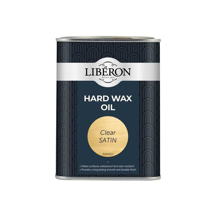 Liberon Hard Wax Oil Clear Satin 1 litre Liberon - Town Tools