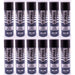 12 X Autotek Satin Black Paint Spray Aerosol 500Ml High Coverage Satin Black Autotek - Town Tools 