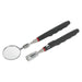 Sealey Telescopic Magnetic LED Pick-Up Tool & Inspection Mirror Set 2pc S0941 Siegen by Sealey - Town Tools 