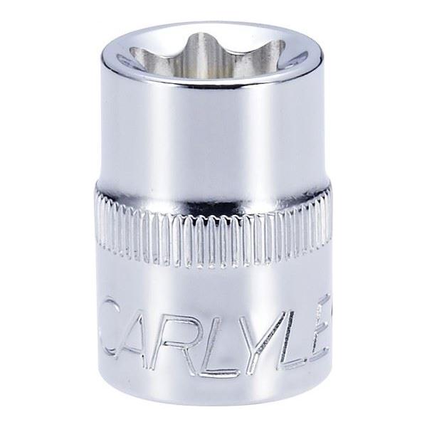 Carlyle Hand Tools Socket - External Star Standard - 3/8in. Dr - E16