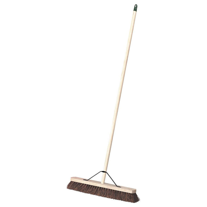 Sealey Broom 24"(600mm) Stiff/Hard Bristle BM24H Sealey - Town Tools 