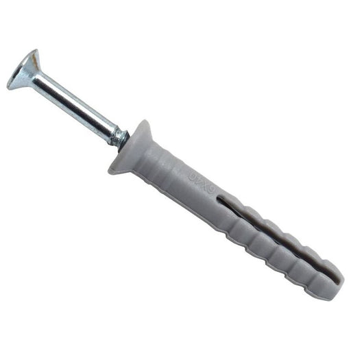 Masonmate® Nylon Hammer-In Fixing 6 x 40mm (150) MASONMATE® - Town Tools