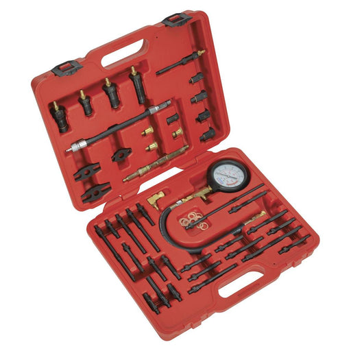 Sealey Petrol & Diesel Master Compression Test Kit VSE3155 Sealey - Town Tools 