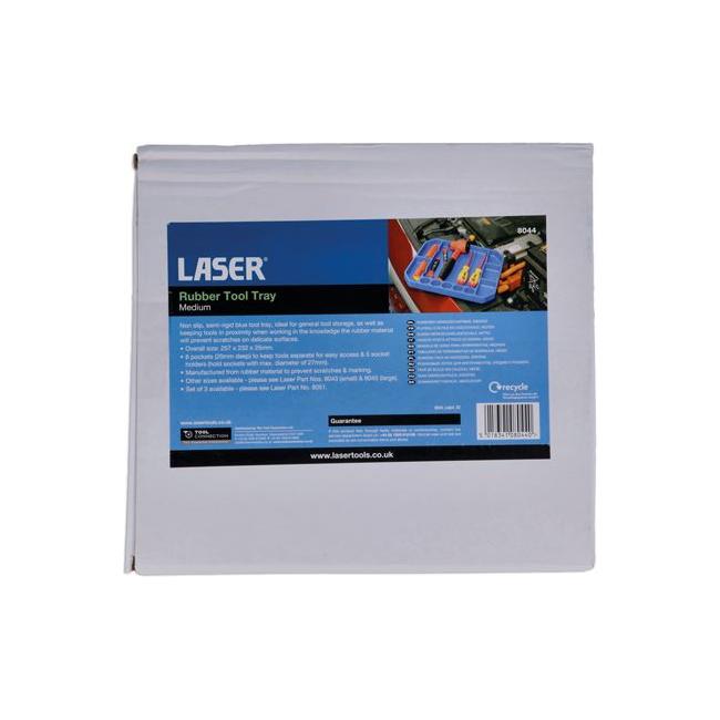 Laser Rubber Tool Tray, Medium 8044 Laser - Town Tools 