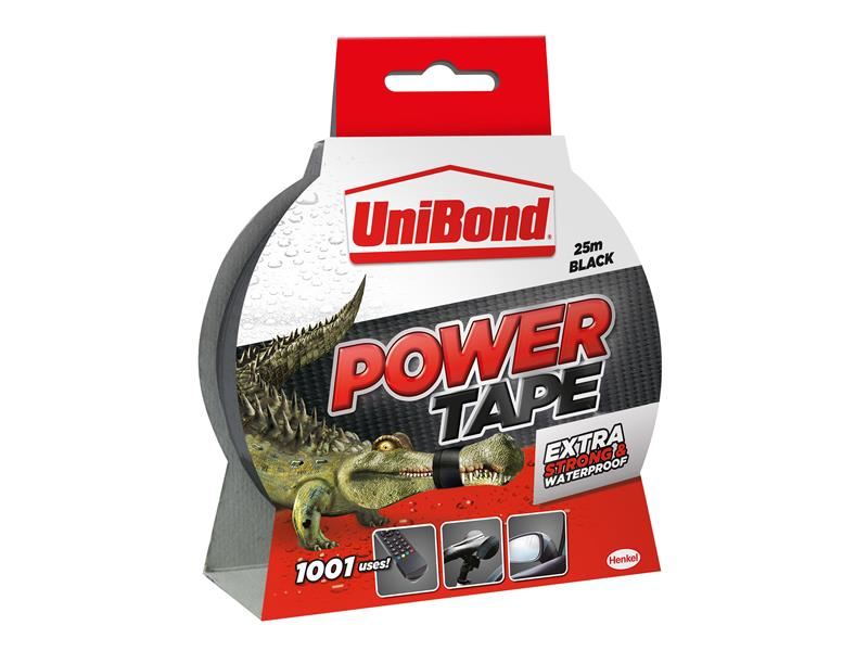 UniBond DIY Power Tape Black 50mm x 25m UniBond - Town Tools
