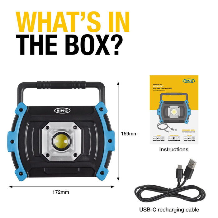 Ring RWL600 Rechargeable floodlight