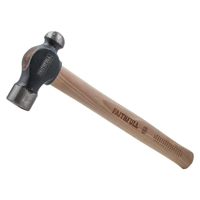 Faithfull Ball Pein Hammer FSC Hickory 680g (1.1/2 lb) Faithfull - Town Tools