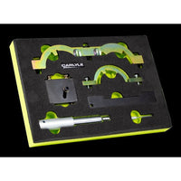 Carlyle Hand Tools 6 Pc Engine Locking Tool Belt & Chain Driven Fits Chevrolet/Vauxhall