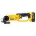 Dewalt Power Tools DCG412M2 Premium XR Angle Grinder 125mm 18V 2 x 4.0Ah Li-ion DeWALT Power Tools - Town Tools