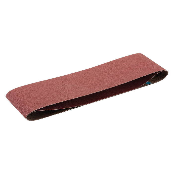 Draper Cloth Sanding Belt, 150 x 1220mm, 80 Grit (Pack of 2) 09411 Draper - Town Tools 