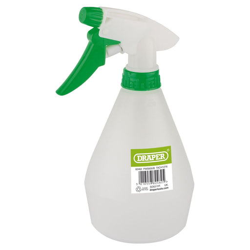 Draper Plastic Spray Bottle, 500ml 82462 Draper - Town Tools 