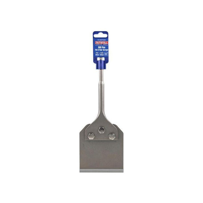 Faithfull SDS Plus Tile & Floor Scraper 265 x 100mm Faithfull - Town Tools